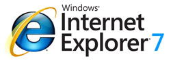 Microsoft Internet Explorer 7 logo